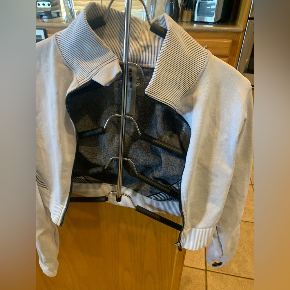 Spandex workout or casual wear jacket.